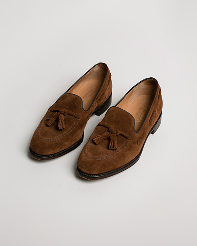 Herre | Pre-owned Sko | Pre-owned | Loake 1880 MTO Temple Loafer Polo Suede