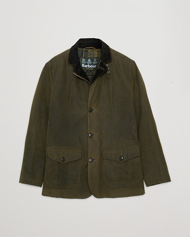 Herre | Pre-owned Jakker | Pre-owned | Barbour Lifestyle Lutz Wax Jacket Olive