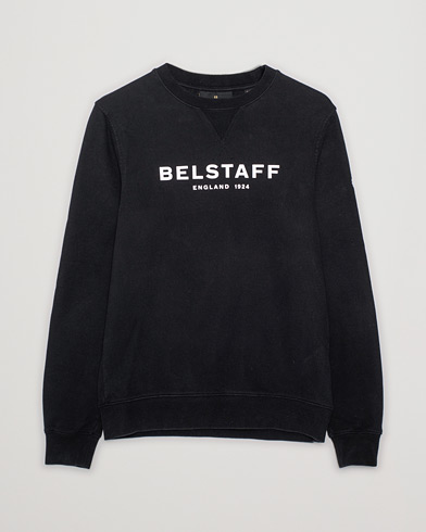 Herre | Pre-owned | Pre-owned | Belstaff 1924 Crew Neck Logo Sweat Black