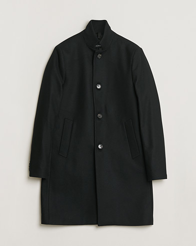 Pre-owned J.Lindeberg Holger 2.0 Melton Coat Black 50 – Sort