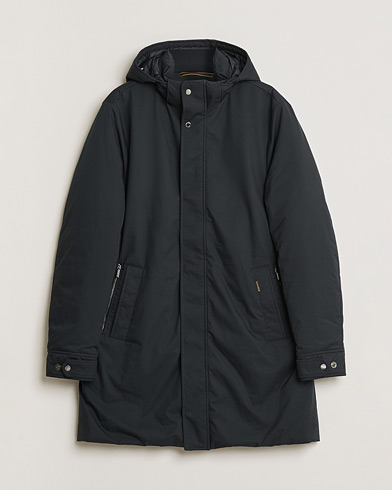 Pre-owned MooRER Vermont Waterproof Padded Parka Navy 52 – Blå