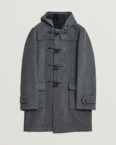 Herre | Pre-owned | Gloverall Morris Duffle Coat Grey/Blackwatch