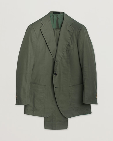 Pre-owned Orazio Luciano Cotton Suit Green 50 – Grøn