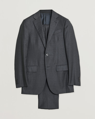 Herre | Pre-owned | Ermenegildo Zegna Wool Suit Grey 44