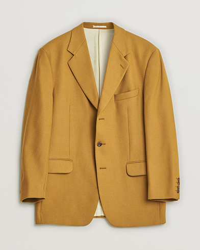 Oscar Jacobson Vintage Wool Blazer Mustard 50