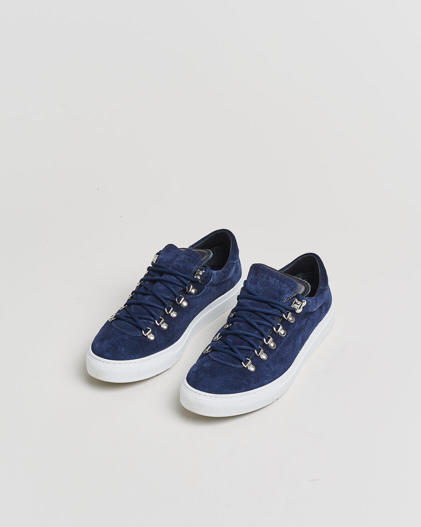 Pre-owned Diemme Marostica Low Sneaker Navy Suede 42 – Blå