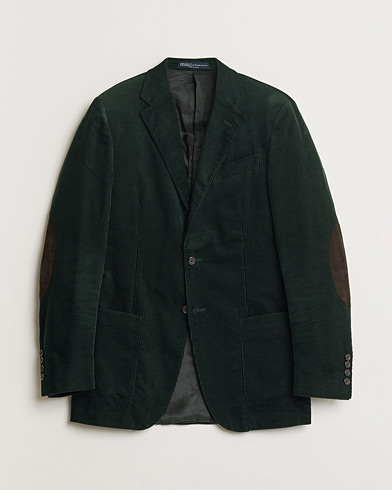 Pre-owned Polo Ralph Lauren Corduroy Green Blazer 48 – Grøn