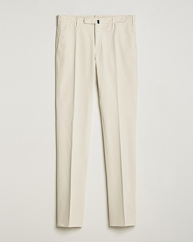 Pre-owned Incotex Slim Fit Comfort Chinos Off White 48 – Hvid