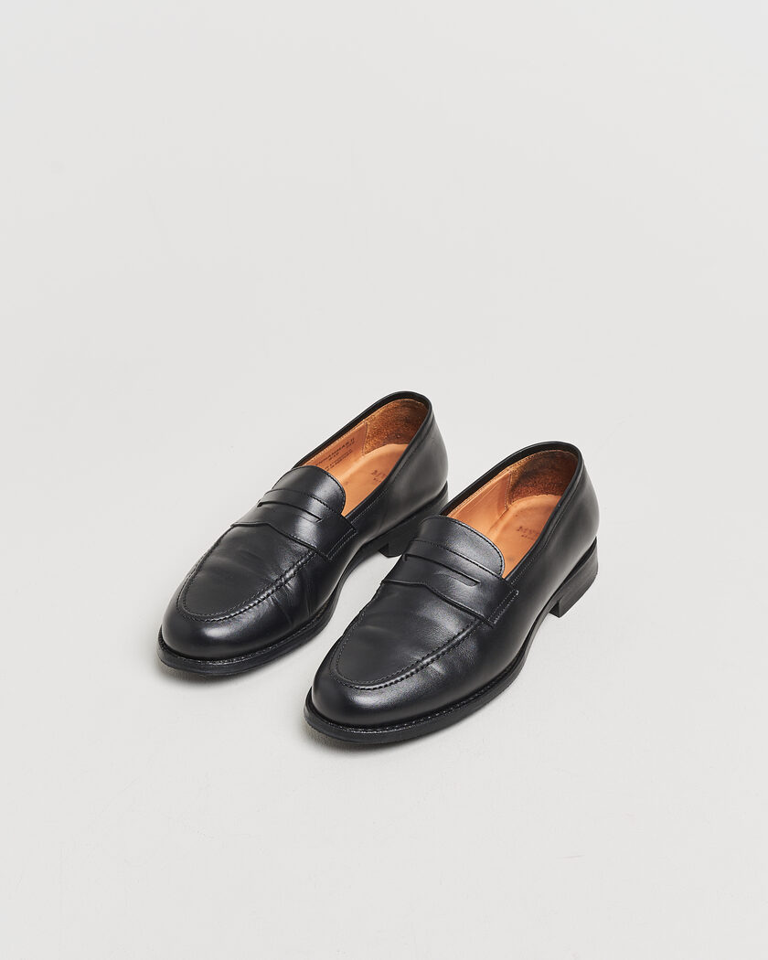 Pre-owned Myrqvist Stenhammar II Loafer Black Calf UK8 - EU42 – Sort