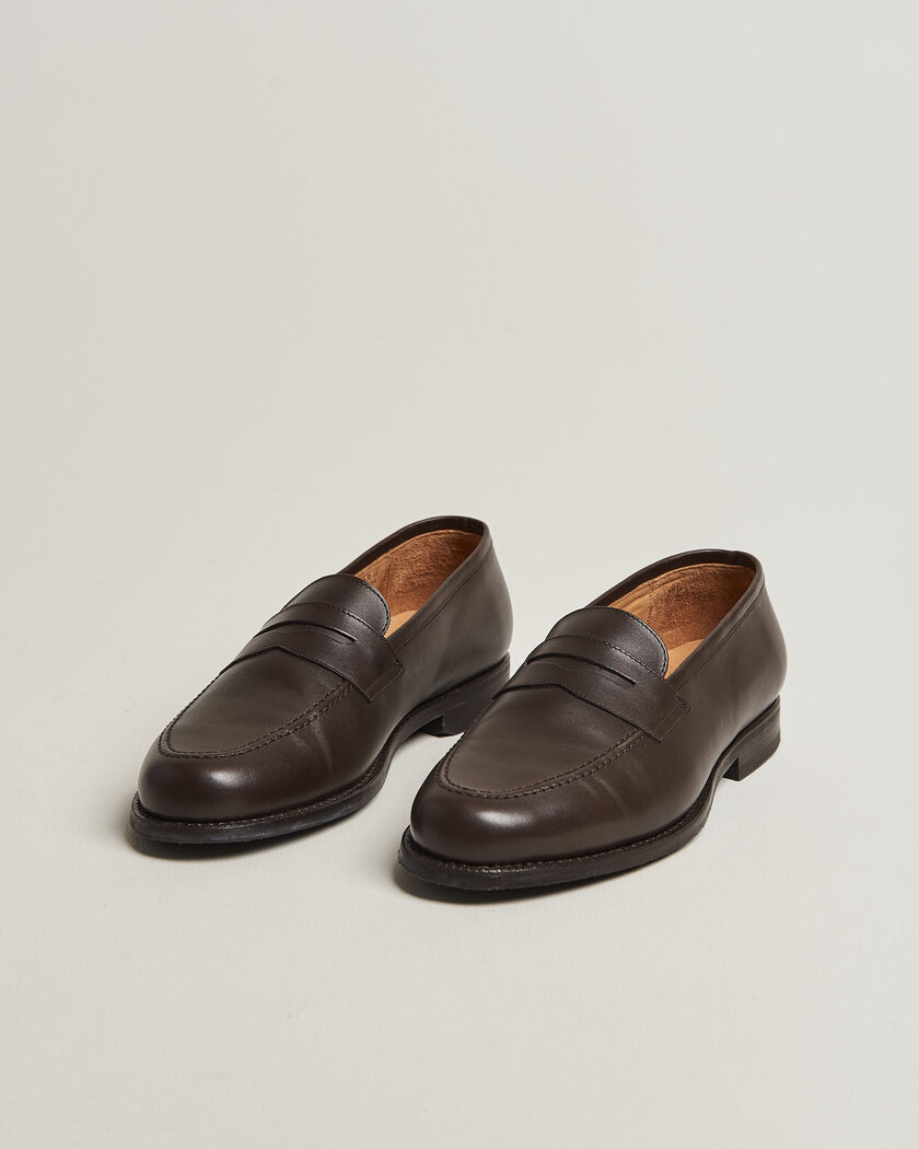 Pre-owned Myrqvist Stenhammar II Loafer Dark Brown Calf UK10 - EU44 – Brun