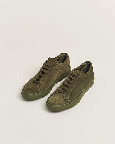 Common Projects Original Achilles Suede Sneaker Army Green 40 – Grøn