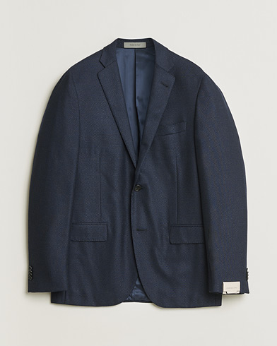 Pre-owned Corneliani Wool & Cashmere Blazer Navy 48 – Blå