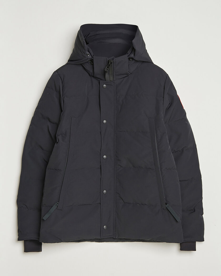 Pre-owned Canada Goose Wyndham Parka Black S – Sort
