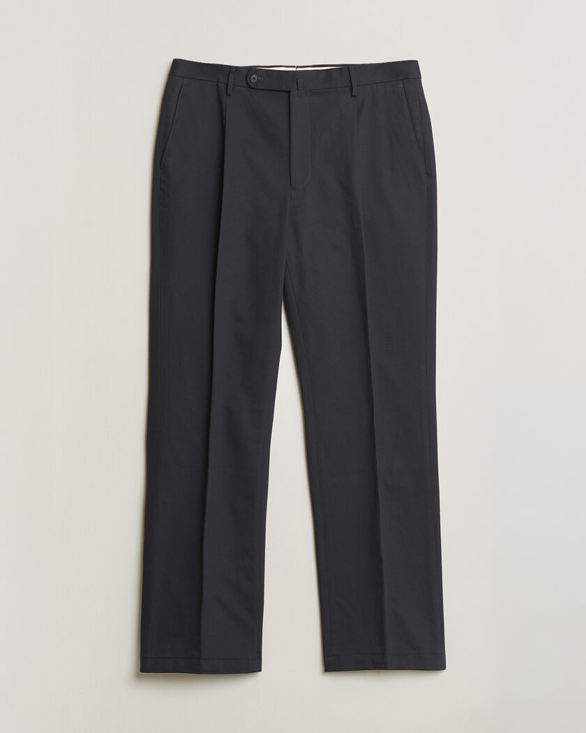 Pre-owned Rubato High Waist Cotton Chino Navy 52 – Blå