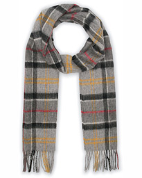  Merino Cashmere Tartan Scarf Modern