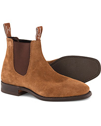  Blaxland G Boot Suede Mid Brown