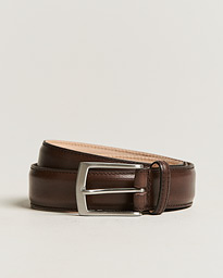  Henry Leather Belt 3,3 cm Dark Brown