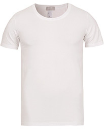  Cotton Superior C-Neck T-Shirt White