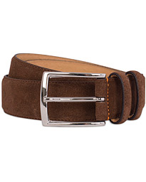  Suede 3,5 cm Belt Brown