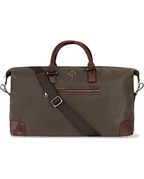  S-Bag 50001 Nylon/Leather Weekendbag Military Green