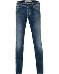  622 Washed Slim Jeans Mid Blue
