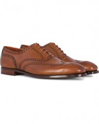  Handgrade Clifford Oxford Brogue Tan Calf