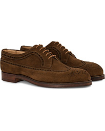  MTO Cheviot Brogue Derby Snuff Suede