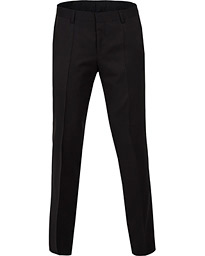 BOSS Gibson Regular Fit Wool Trousers Black