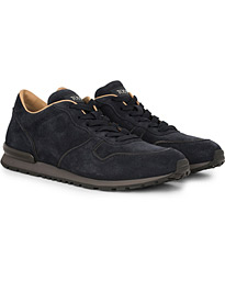  Sportivo Running Sneaker Dark Blue Suede