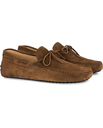  Laccetto Gommino Carshoe Light Brown Suede