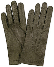  Peccary Handsewn Unlined Glove Forrest Green