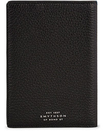  Burlington Passport Cover Black Deerskin