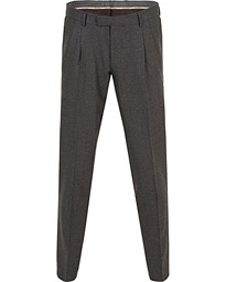  David Double Plated Trousers Dark Grey