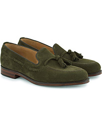  MTO Temple Loafer Hunting Green Suede