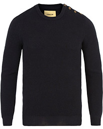  Breton Wool and Linnen Knit Navy