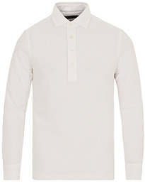  Knit Popover Shirt White