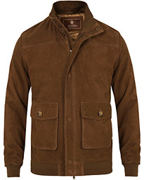  Suede Jacket Brown