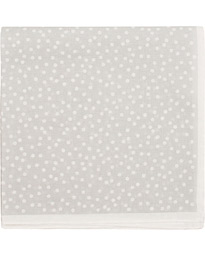  Como Cotton Dot Pocket Square Grey