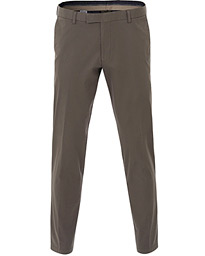  Denzel Stretch Cotton Trousers Olive Green