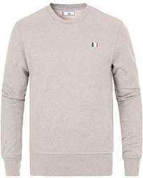  Tricolore Logo Sweatshirt Heather Grey