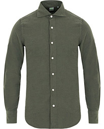  Tokyo Slim Fit Flannel Shirt Olive