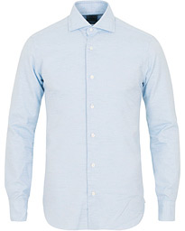  Dandylife Slim Fit Flannel Shirt Light Blue