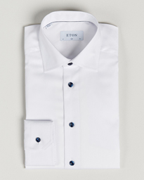  Slim Fit Signature Twill Shirt White