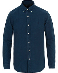  Core Fit Garment Dyed Oxford Shirt Indigo