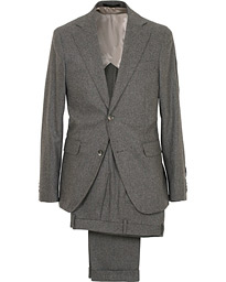  Egel Wool Pinstripe Suit Light Grey