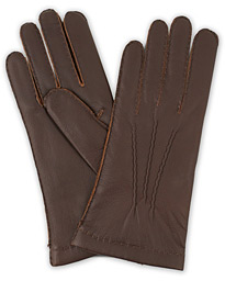 Elk Handsewn Cashmere Lined Glove Espresso Brown