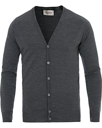  Petworth Merino Cardigan Charcoal