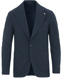  Bill Slim Fit Structure Blazer Navy