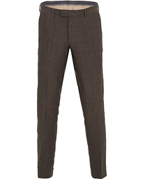 Diego Linen Trousers Brown