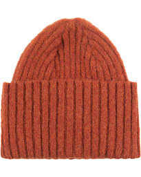  Brushed Lambswool Hat Orange